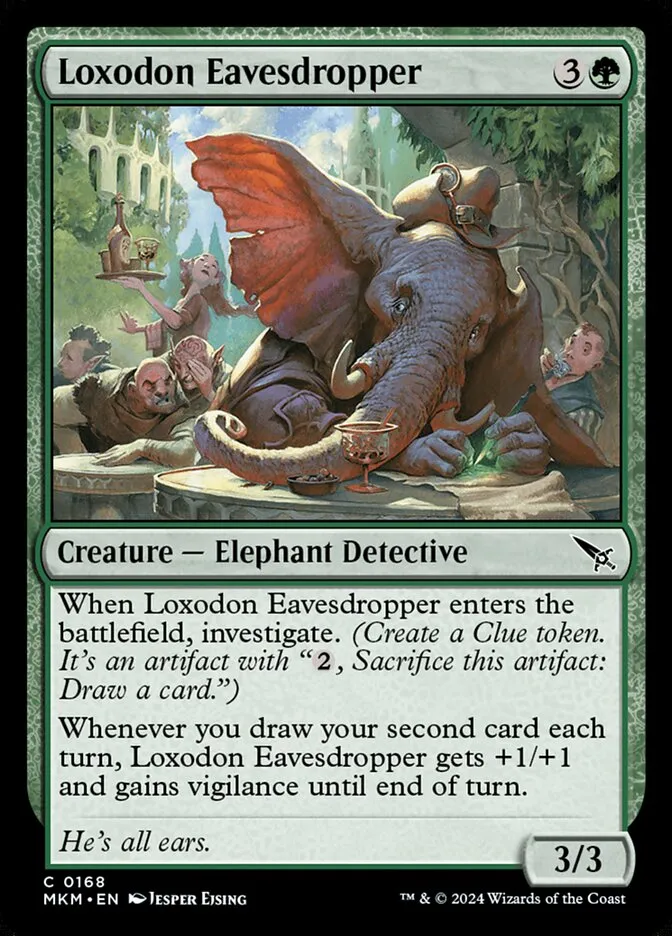 Loxodon Eavesdropper Front Face