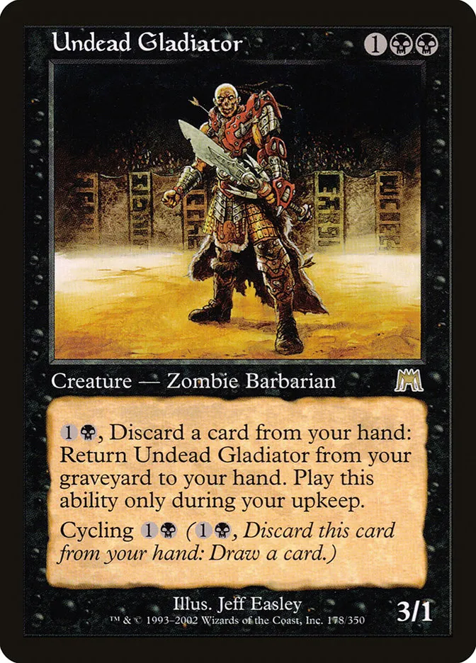 Undead Gladiator Front Face