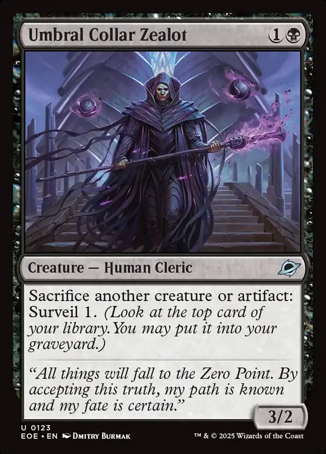 Umbral Collar Zealot Front Face