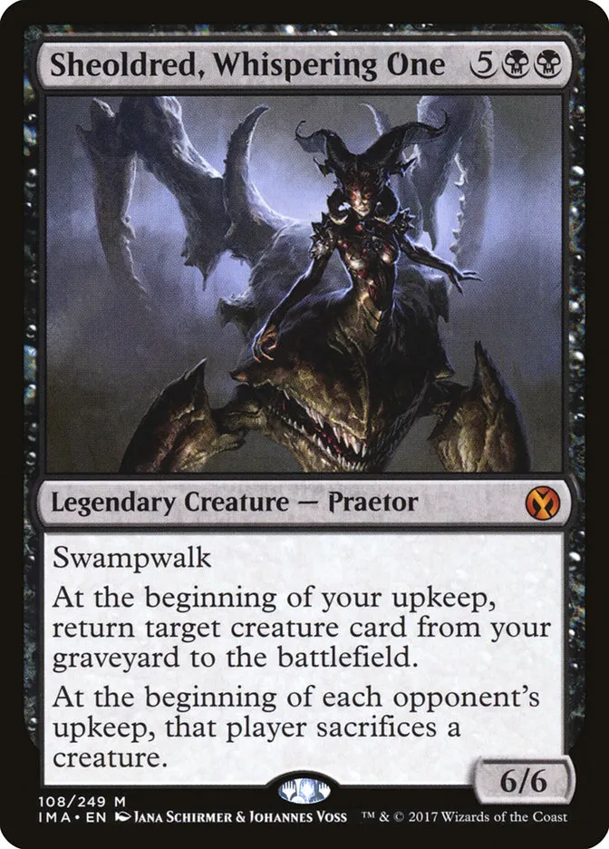 Sheoldred, Whispering One Front Face