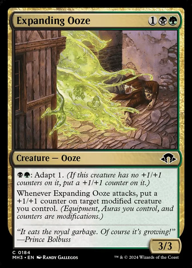 Expanding Ooze Front Face