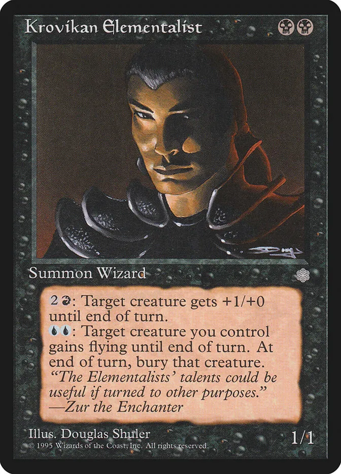 Krovikan Elementalist Front Face