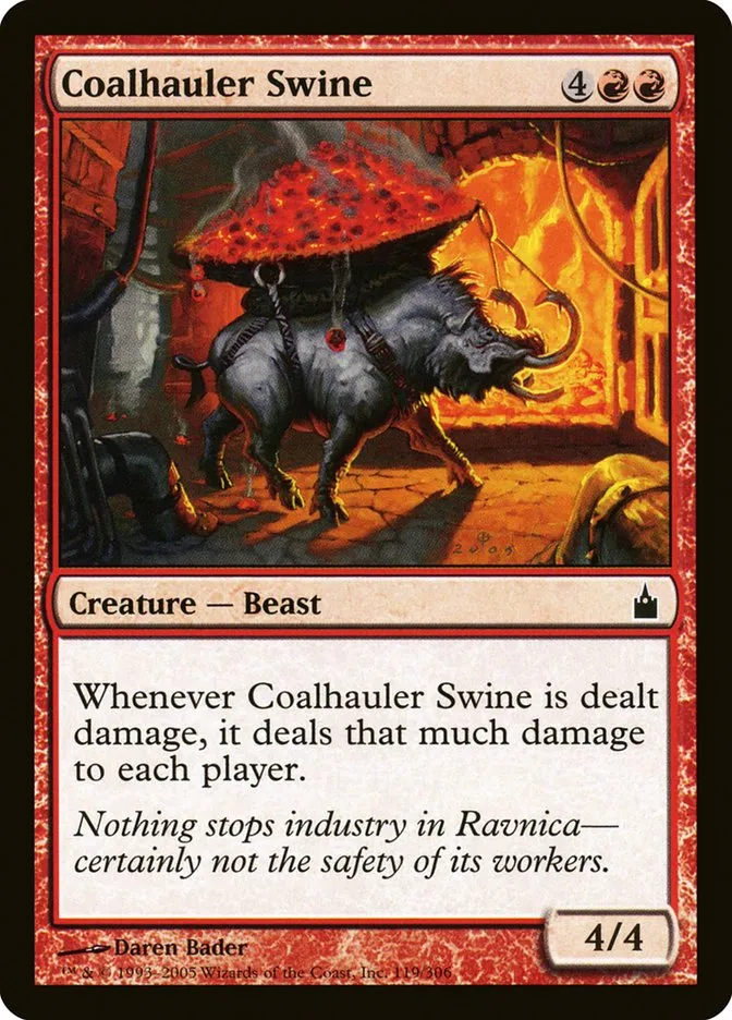 Coalhauler Swine Front Face