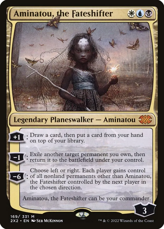 Aminatou, the Fateshifter Front Face