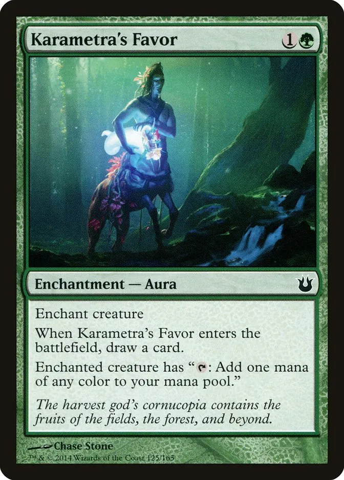 Karametra's Favor Front Face