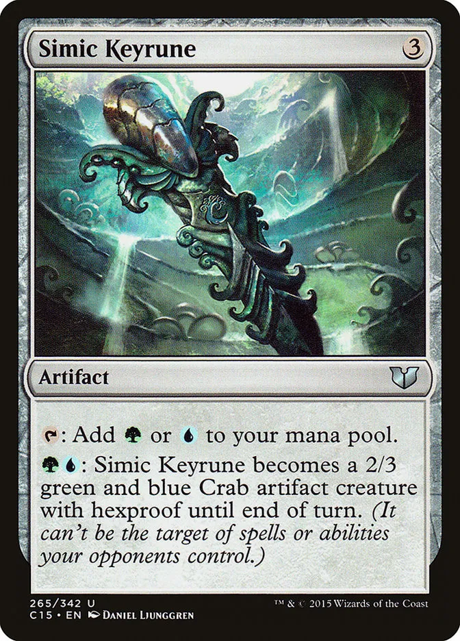 Simic Keyrune Front Face