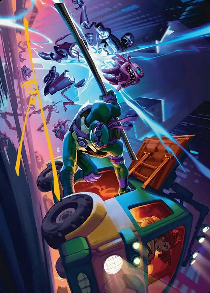 Donatello, Rad Scientist // Donatello, Rad Scientist Front Face