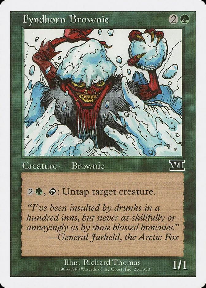 Fyndhorn Brownie Front Face