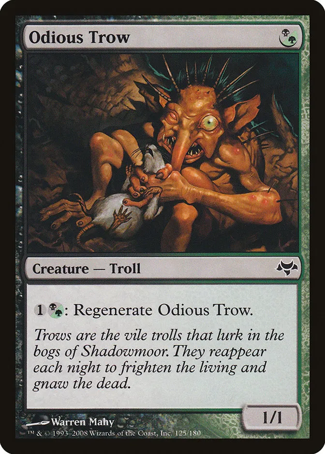 Odious Trow Front Face