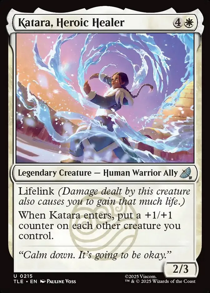 Katara, Heroic Healer Front Face