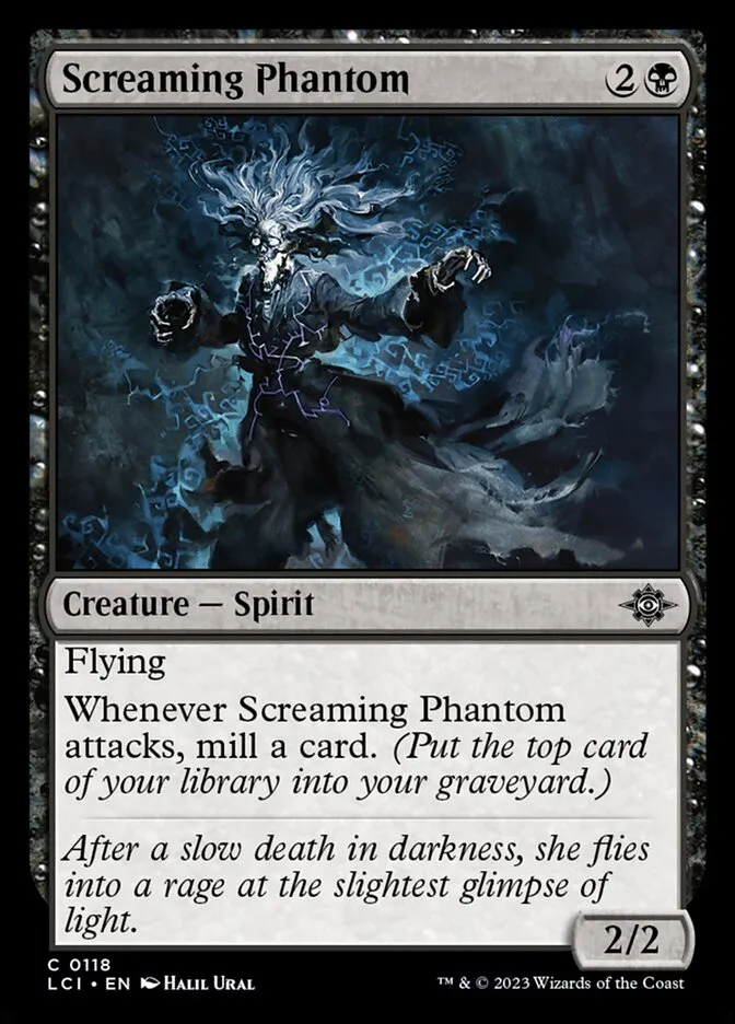 Screaming Phantom Front Face