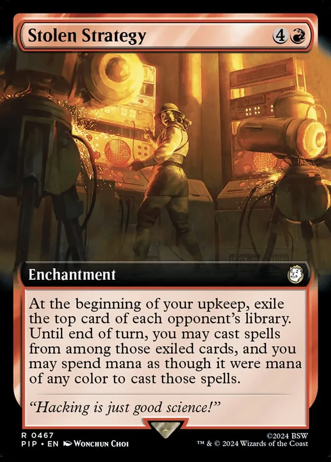Stolen Strategy Front Face