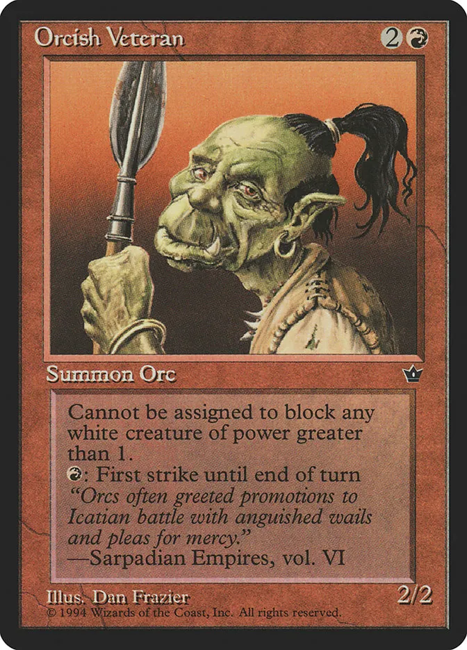 Orcish Veteran Front Face