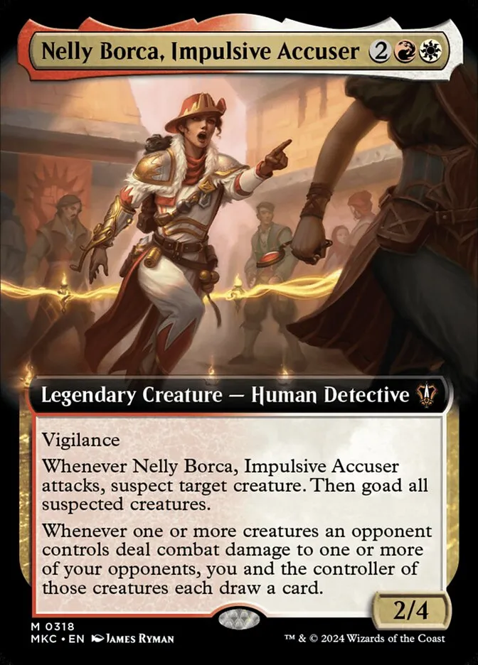 Nelly Borca, Impulsive Accuser Front Face
