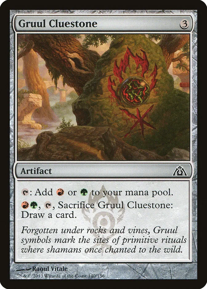 Gruul Cluestone Front Face