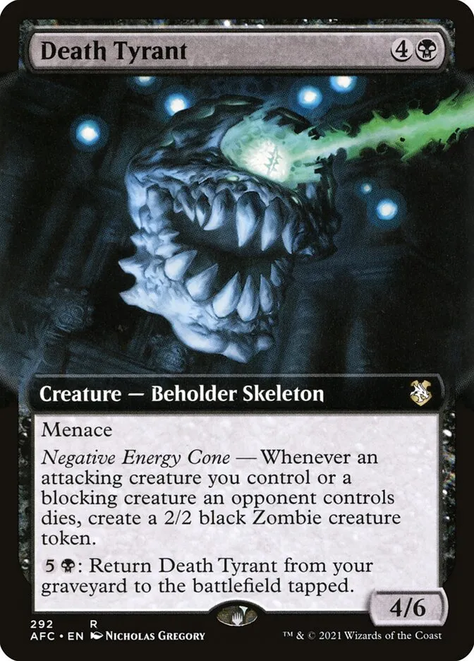 Death Tyrant Front Face