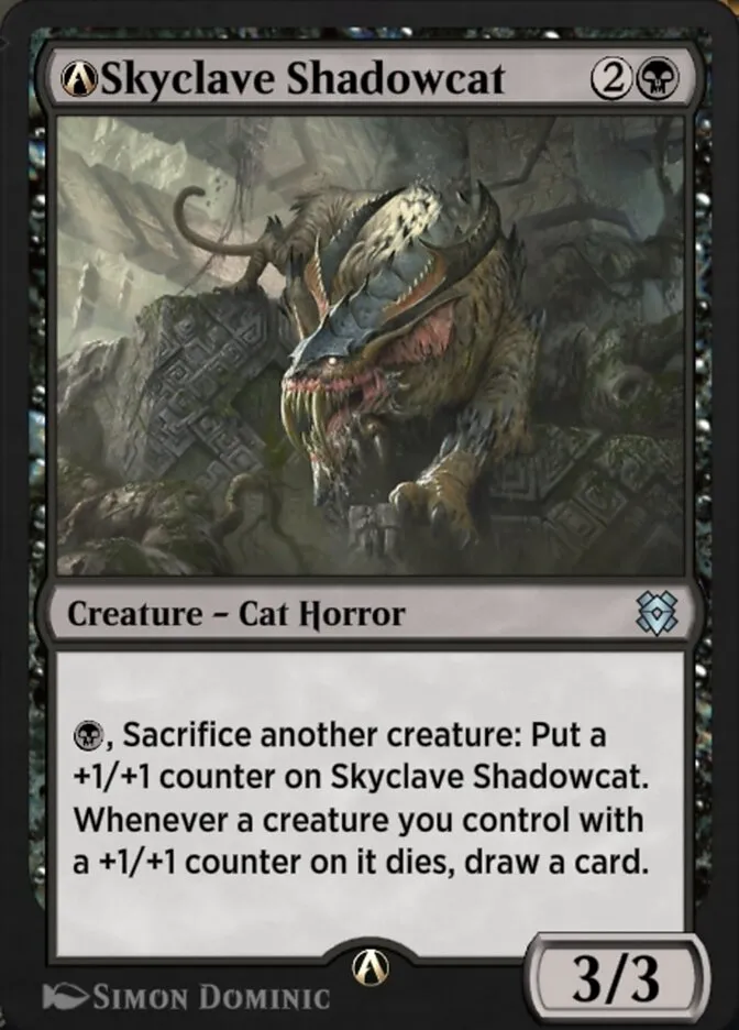 A-Skyclave Shadowcat Front Face