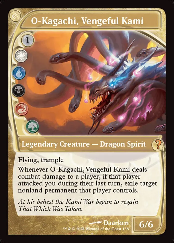O-Kagachi, Vengeful Kami