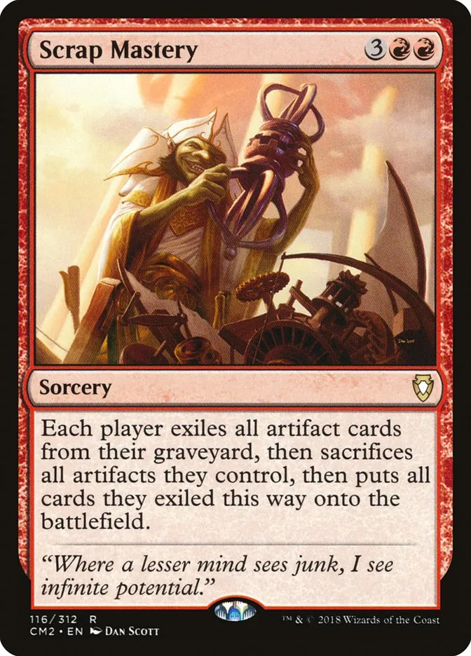 Scrap Mastery Front Face