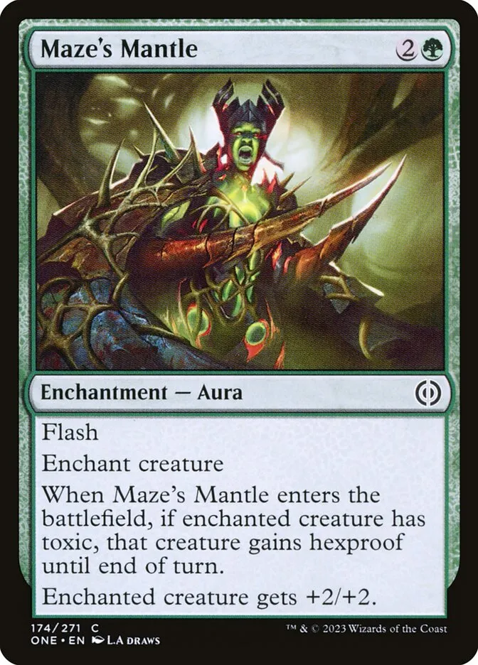 Maze's Mantle Front Face