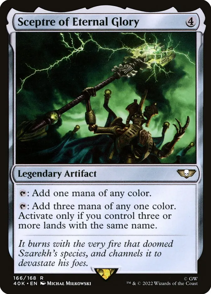 Sceptre of Eternal Glory Front Face