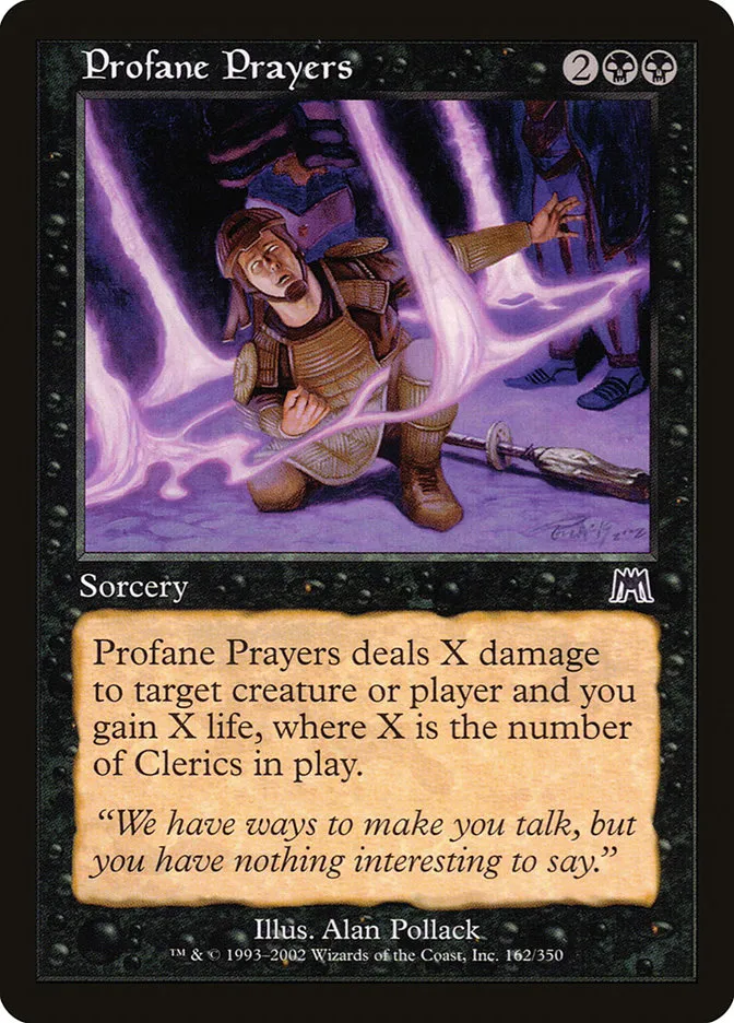 Profane Prayers Front Face