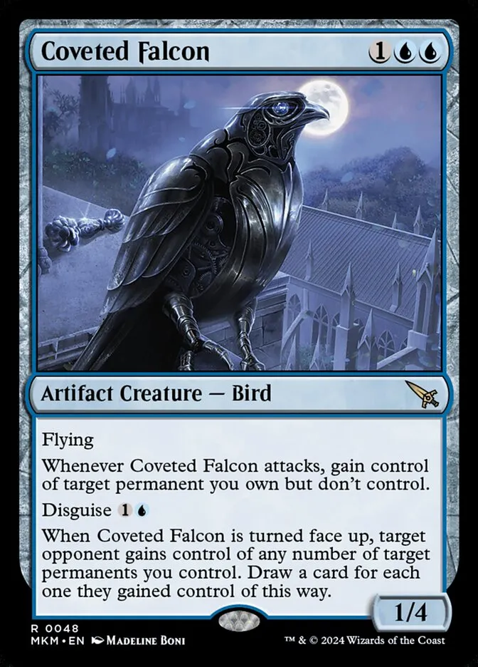 Coveted Falcon Front Face