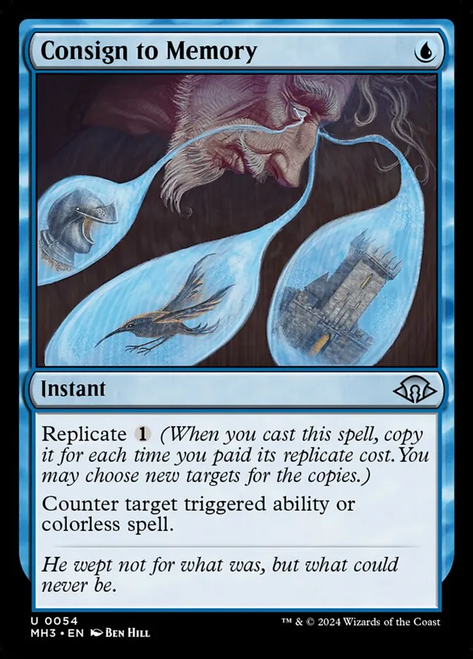 Consign to Memory Front Face