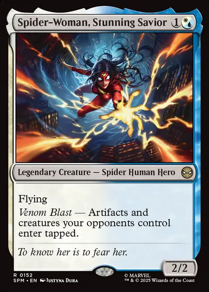 Spider-Woman, Stunning Savior Front Face
