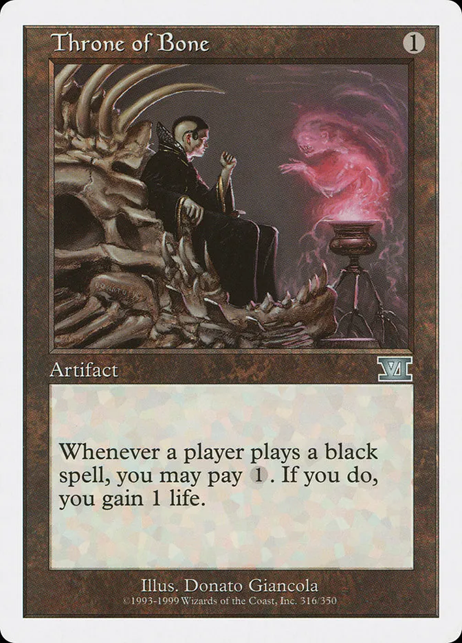 Throne of Bone Front Face