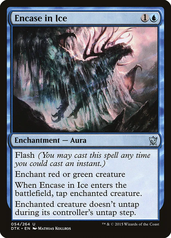 Encase in Ice Front Face