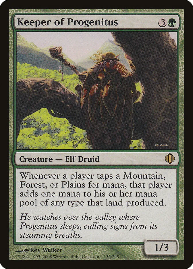 Keeper of Progenitus Front Face
