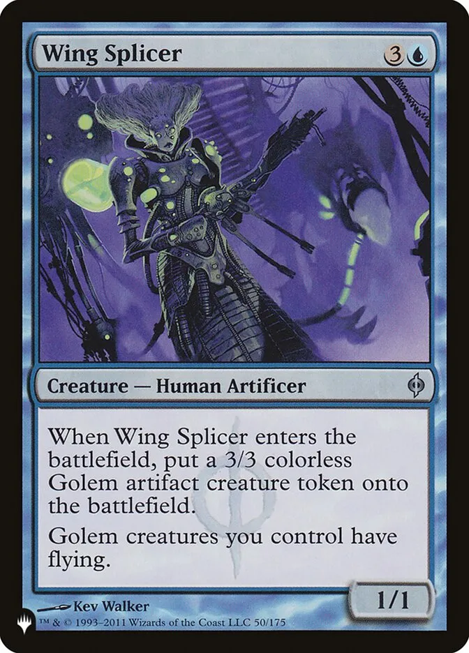 Wing Splicer Front Face