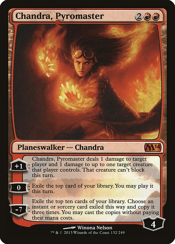 Chandra, Pyromaster Front Face