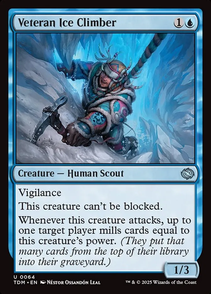 Veteran Ice Climber Front Face