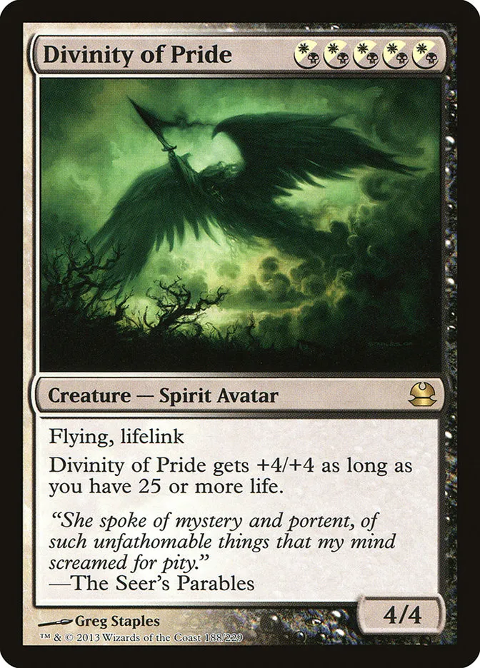 Divinity of Pride Front Face