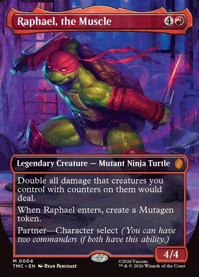 Raphael, the Muscle Front Face
