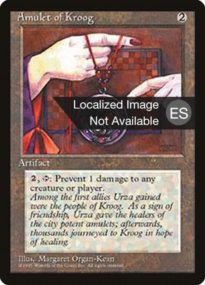 Amulet of Kroog Front Face