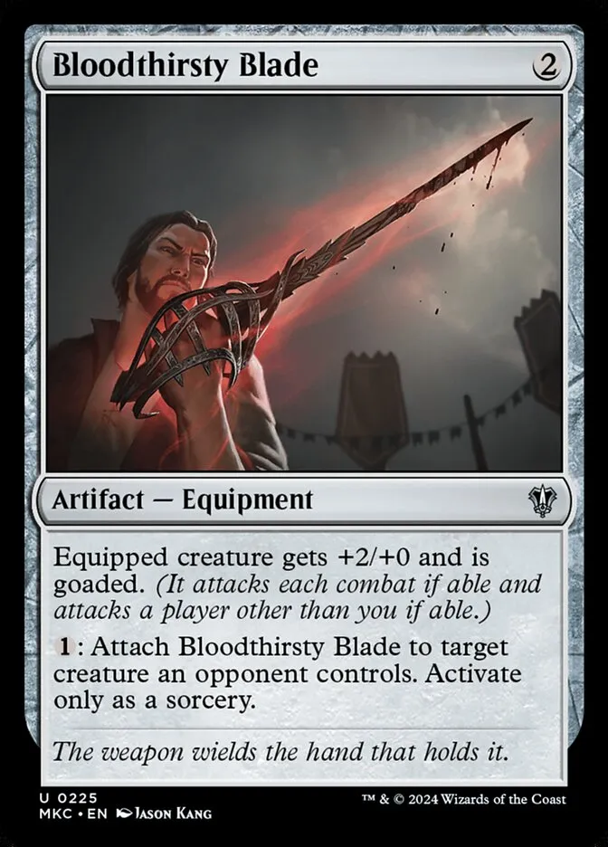 Bloodthirsty Blade Front Face