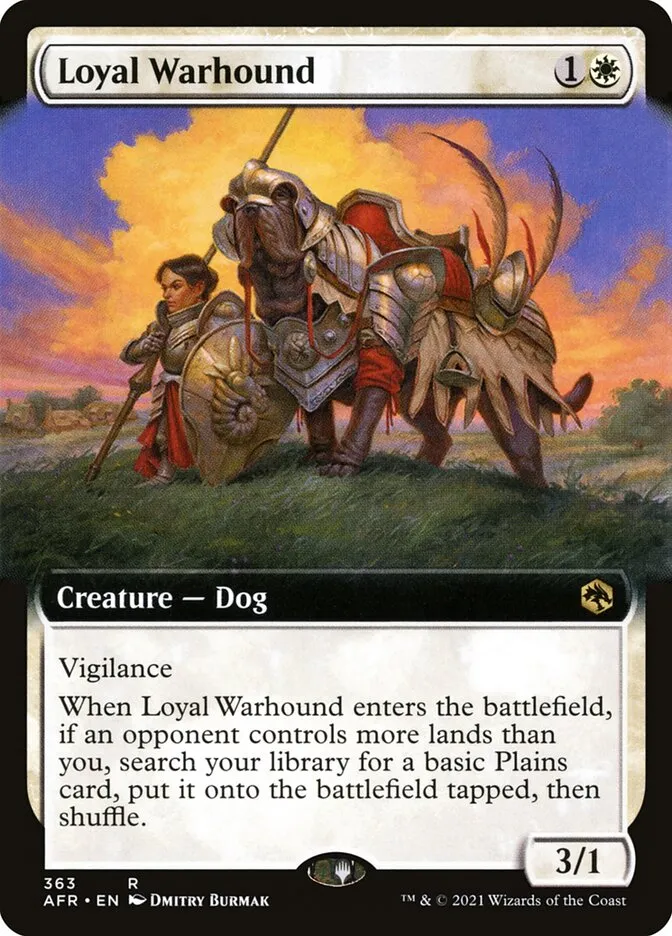 Loyal Warhound Front Face
