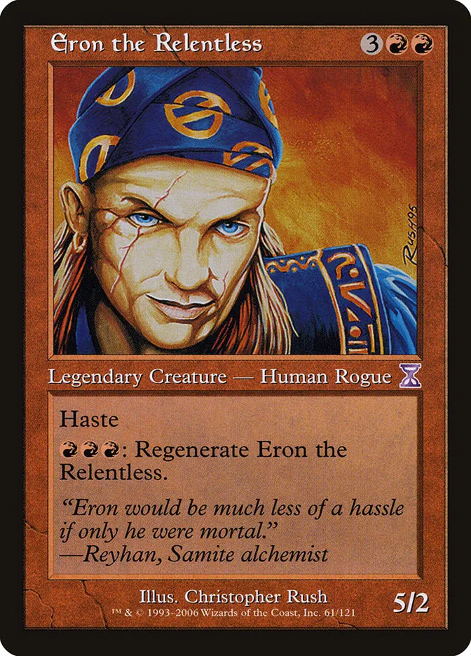 Eron the Relentless Front Face