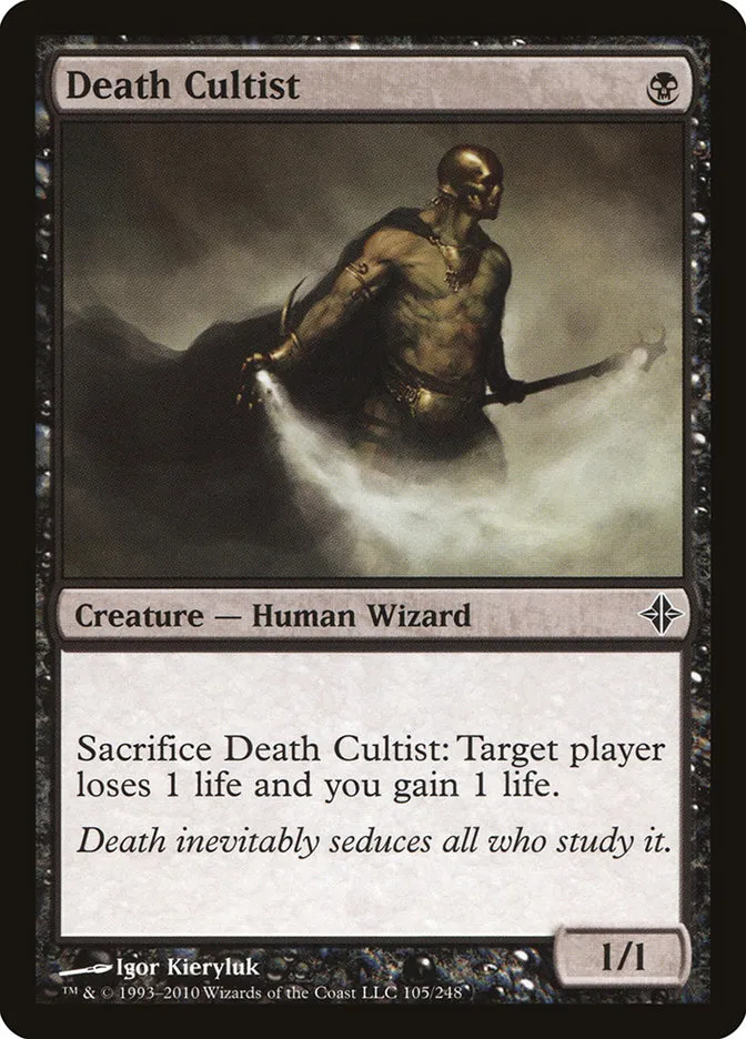 Death Cultist Front Face