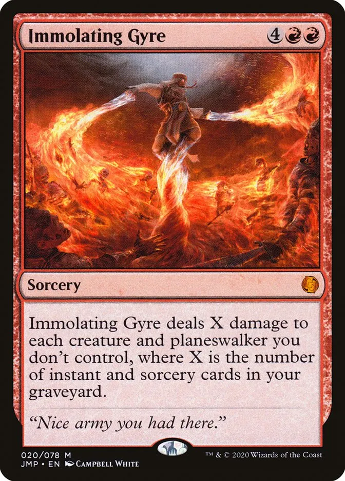 Immolating Gyre Front Face