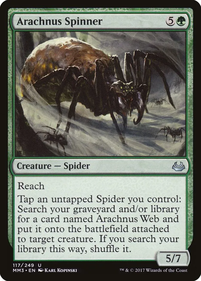 Arachnus Spinner Front Face