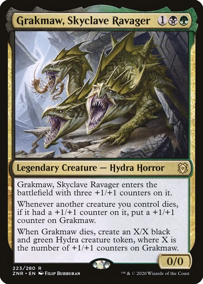 Grakmaw, Skyclave Ravager Front Face