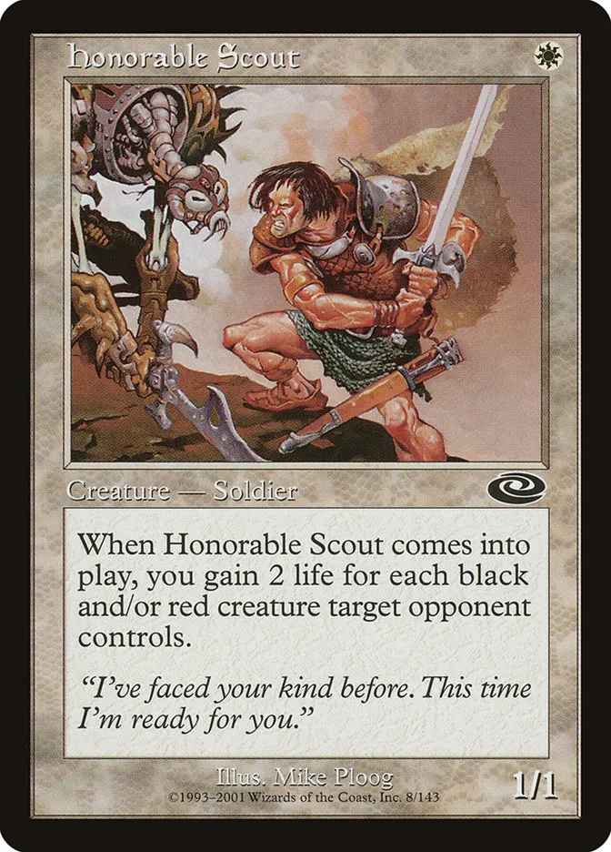 Honorable Scout Front Face