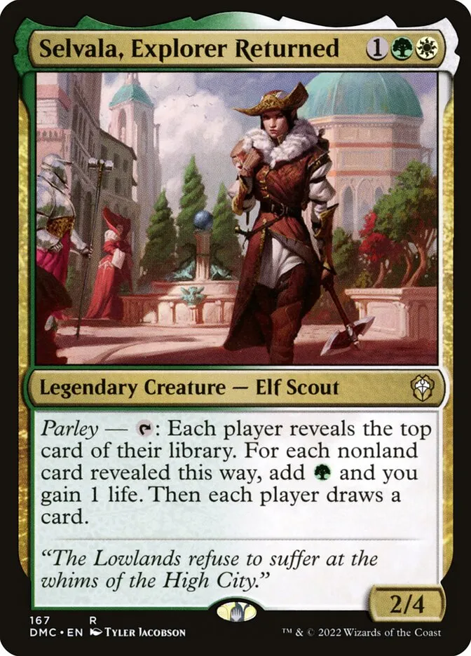 Selvala, Explorer Returned Front Face