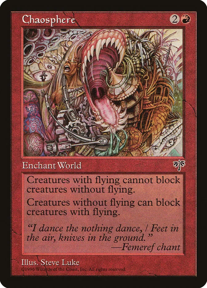 Chaosphere Front Face