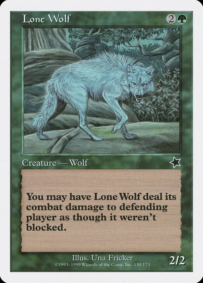 Lone Wolf Front Face