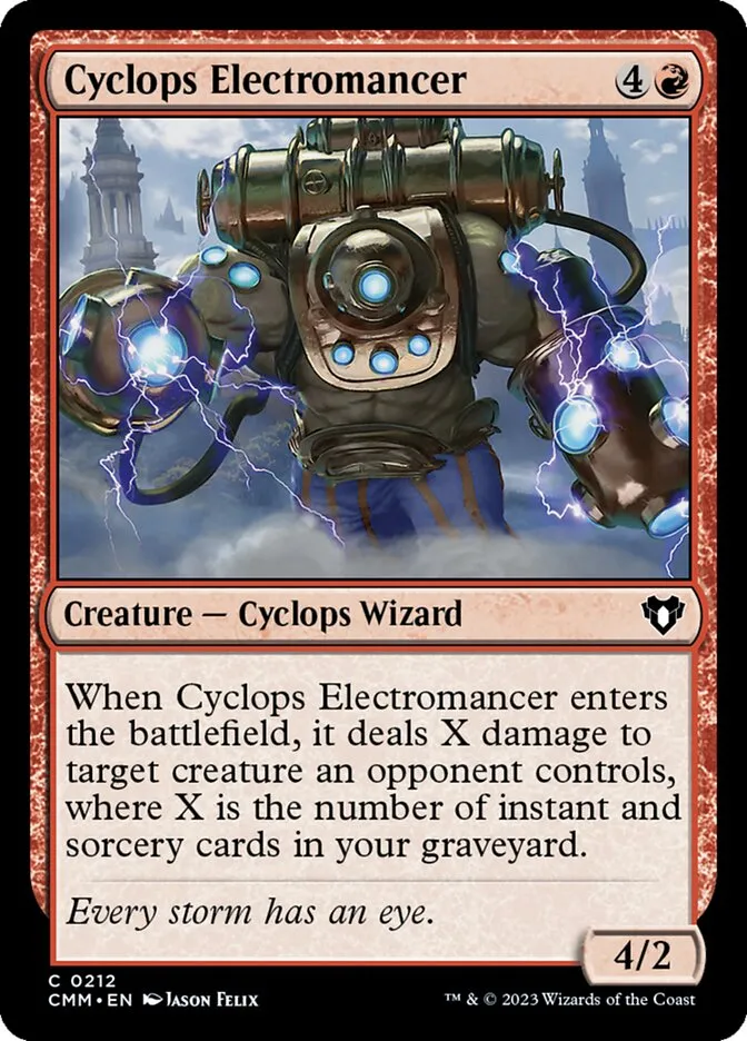 Cyclops Electromancer Front Face